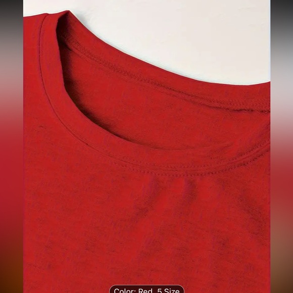 Christmas sweater red new with tags s,m,l,xl,xxl - Picture 3 of 3